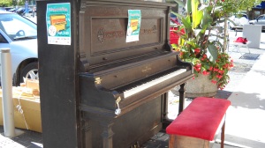 This month brings pianos free for the playing to downtown streets in Guelph.